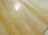 Medium Amber Opal Dense Wissmach Stained Glass Sheet WI 58D Opaque