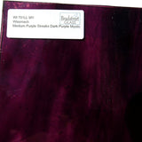 Wissmach Medium Purple Streaky Dark Purple Mystic Stained Glass Sheet WI 701LL MY