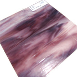 Medium Purple Wisspy Opal Stained Glass Sheet Wissmach WO140