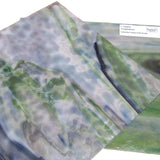 Youghiogheny Y3344RG Stained Glass Sheet, Lavender Green Dark Purple Mottled Opaque Reproduction Glass